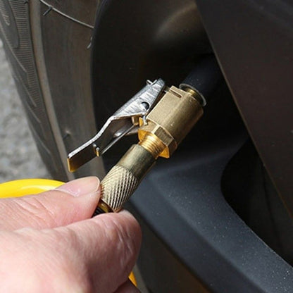 Automotive Inflatable Pump Connector, Quick Air Pump Fill Head, Press-on Nozzle