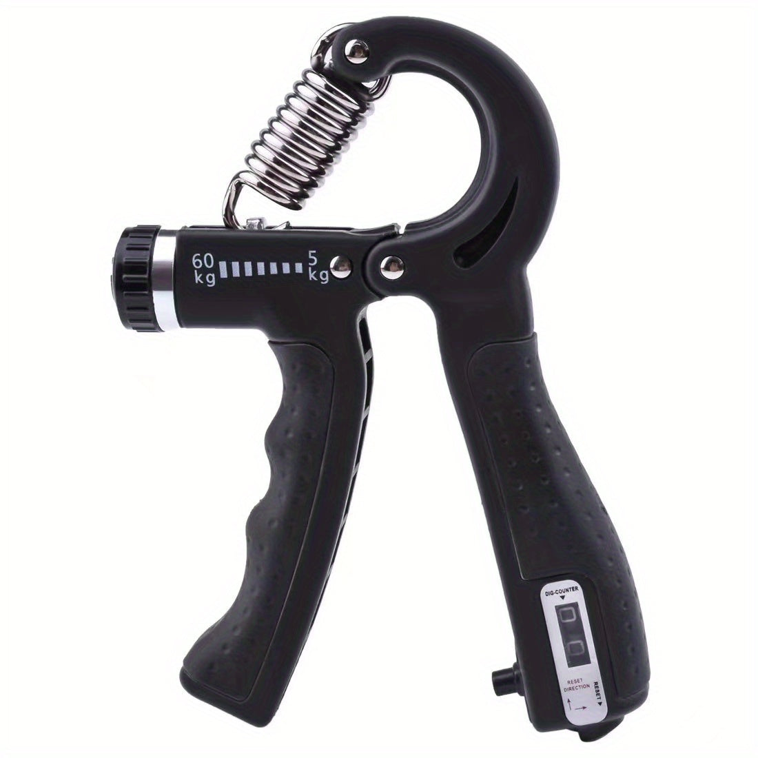 5-60Kg Resistance Adjustable Hand Gripper, Hand Exerciser for Stronger Forearms