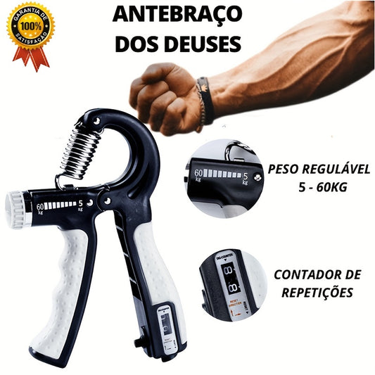 5-60Kg Resistance Adjustable Hand Gripper, Hand Exerciser for Stronger Forearms