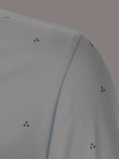 Men's Shirts, Casual Navy Blue Slim Fit Lapel Button Up Shirt